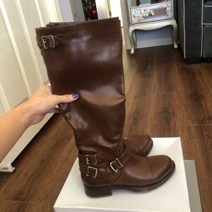Steve Madden brown knee high boots